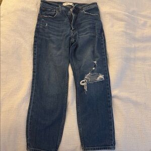 Abercrombie & Fitch High Rise Blue Jeans